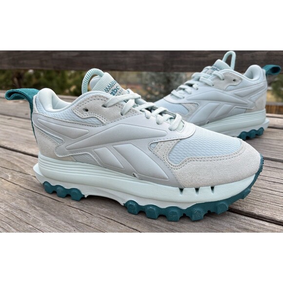 Reebok Shoes - Reebok X Cardi B Classic Leather V2 Women's 6 Low Sneakers Whisper Blue